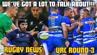 FRANCE RUGBY DISGRACE  SEXTON IOANE DRAMA  URC ROUND 3 PREVIEW EPISODE 134 [upl. by Oelc]