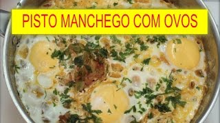 Pisto manchego con huevos [upl. by Joao]