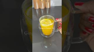 Inflammatory Ginger amp Turmeric Tea gingertearecipe [upl. by Nicholle]