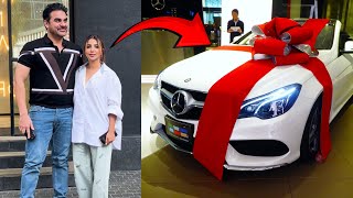 Arbaaz Khan Gift New Mercedes to Wife Sshura Khan [upl. by Philippe271]