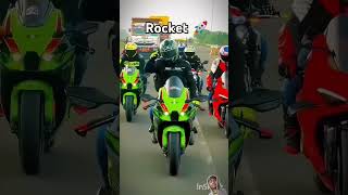 Kawasaki ninja rocket 🏍🚀 speed kings 👑🚀🤯🏍shorts viralshorts automobile kawasakininjah2rtopspeed [upl. by Saddler]