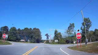 11 of 15  Apr 1215  North Carolina  NC421  NC24  Outside Fayetteville  Road Trip  Dash Cam [upl. by Naxela]