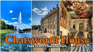 Chatsworth House  English Stately Home  Chatsworth House Tour [upl. by Tamar]