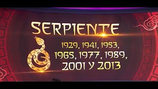 Horóscopo Chino La Serpiente Tu Día 2023 [upl. by Enomahs83]