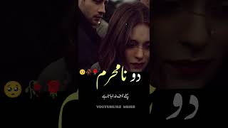 Do Na Mehram  Sad Love Story Hindi Story shorts emotionalstory viral emotionalstory [upl. by Onfroi]