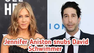 Jennifer Aniston snubs David Schwimmer in emotional Super Bowl ad [upl. by Armando]