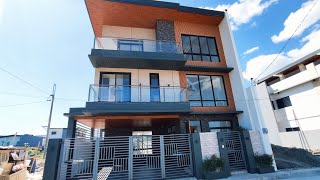 Aesthetic Brandnew 3Storey Modern house for Sale in Greenwoods Exec Village PasigCaintaTaytay [upl. by Imiaj]