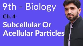 Matric part 1 Biology Subcellular or Acellular Particles  Ch 4 Cell  9th Class Biology [upl. by Reynard]