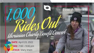 1000 Rides Out to host Ukrainian Charity Benefit Concert in Kelowna [upl. by Donelle]