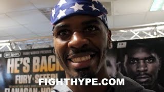 MAURICE HOOKER IMMEDIATELY AFTER BEATING TERRY FLANAGAN TO WIN FIRST WORLD TITLE quotI LOVED ITquot [upl. by Gabriella506]