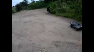 Traxxas 2wd slashford raptor Toothless Castle sv2 5700kv [upl. by Dnomde592]