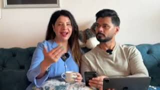 Sambhavna Seth Avinash Dwivedi Baby Girl Adopted 👨‍👩‍👦 SambhavnaSethEntertainment [upl. by Offen]