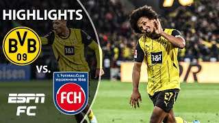 LATE HANDBALL 🧤 Borussia Dortmund vs Heidenheim  Bundesliga Highlights  ESPN FC [upl. by Latricia]