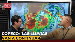 COPECO ‘Las lluvias van a continuar’ [upl. by Forland]