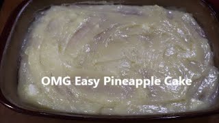 461 OMG Easy 9x13 Pineapple Cake [upl. by Notnef590]