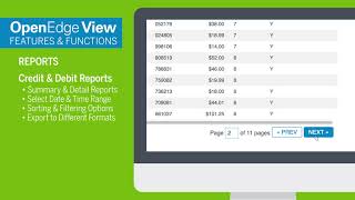 OpenEdge View  Merchant Training [upl. by Methuselah600]