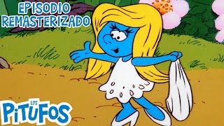 La Pitufina • EPISODIO REMASTERIZADO • Los Pitufos • Dibujos animados para niños [upl. by Oniuqa]