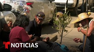 quotLa realidad de la frontera es el fentaniloquot y así ayudan a adictos en Tijuana  Noticias Telemundo [upl. by Mathe]