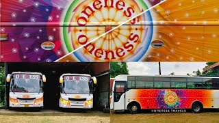 ONENESS BUS MASS ENTRY  PAINT WORK ONEFIVEMEDIA [upl. by Atteiluj]