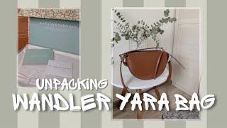 Wandler Yara Bag Unboxing  Matchesfashion  Распаковка посылки  Сумка Wandler [upl. by Allecsirp125]