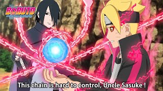 Only Boruto can master Sealing Rasengan of Uzumaki clan   Strongest Seal against Cyborg [upl. by Ahsikal]