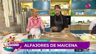 Alfajores de maicena  EscuelaDeCocina [upl. by Yuh161]