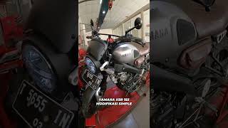 YAMAHA XSR 155 MODIFIKASI SIMPLE Jadi tambah Retro [upl. by Nylekcaj]