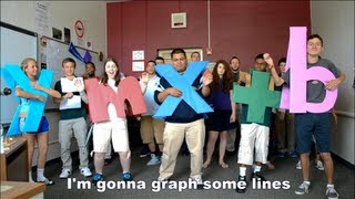 Graph Shop  Graphing Lines Thrift Shop Parody [upl. by Hilliard562]