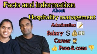 information about hotel management or hospitality management in telugu [upl. by Aronid]