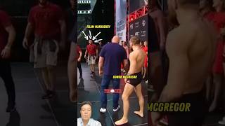 Ислам Махачев и Конор Макгрегор на взвешивание UFC 229  conormcgregorislammakhachev [upl. by Noeled428]