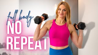 Full Body Strength Training for Definition  NO REPEAT [upl. by Warp]