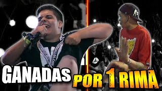 BATALLAS GANADAS POR UNA RIMA 💣  Batallas de Rap [upl. by Olson]