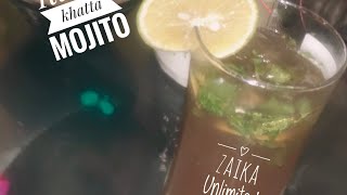 Kala Khatta Virgin Mojito  Kala Khatta Chuski Nimbu Shikanji  Kala khatta soda Moctail recipe [upl. by Carny456]