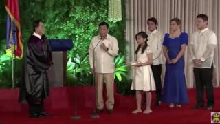 Duterte takes oath as PHs 16th President [upl. by Llebyram]