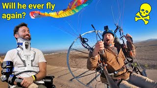 Investigating Anthony Vellas NEAR FATAL Paramotor Crash [upl. by Repotsirhc]