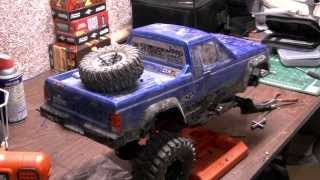 RC Workshop instaling a Level3 lift kit on the SCX10 [upl. by Saticilef]