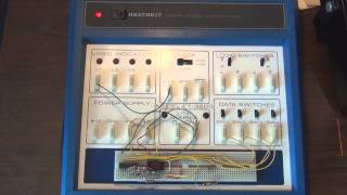 Heathkit ET3200 digital design experimenter [upl. by Ybbed]