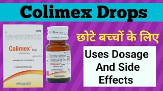 Colimex Drops Review  Colimex Drops Uses In Hindi  dicyclomine hydrochloride amp simethicone drops [upl. by Gnuh]