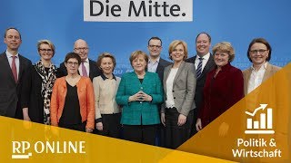 Neue Minister 2018 Das ist Angela Merkels neue Mannschaft [upl. by Aurora]