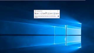 How To Use Snipping Tool In Windows 10 Tutorial [upl. by Crysta]