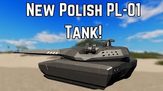 New Polish Light Tank  PL01  War Tycoon [upl. by Radmen]