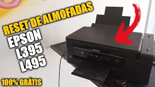 RESET DE ALMOFADAS EPSON L395 L495 [upl. by Byrd]