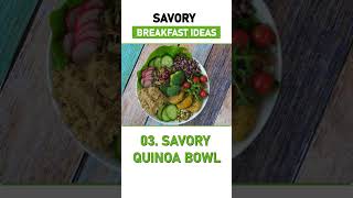 Savory Breakfast Ideas To Go  Vegetarian Savory Breakfast  Vegan Recipes [upl. by Dnumde]