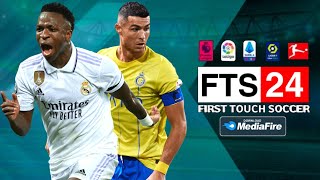 First Touch Soccer 2024 FTS 24 Mod APKDataOBB Download [upl. by Neeloj]