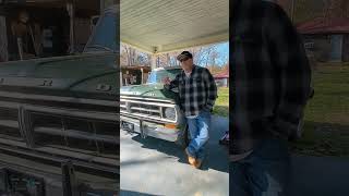 1971 Ford F100 XLT Problems truecountry countrymusic [upl. by Nahtam]