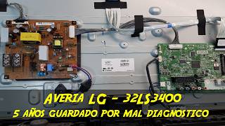 Tv Lg 32LS3400 reparando barra led HD Ready LED [upl. by Zumstein]