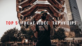 Top 5 iPhone Videography Tips [upl. by Minnaminnie]