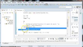 Tutorial 6  Fibonacci Java [upl. by Ueik854]