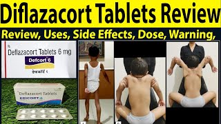 Deflazacort tablets 6 mg 12 mg uses  Defcort 6 mg  sericort tablets uses side effects Dose [upl. by Sanfourd]