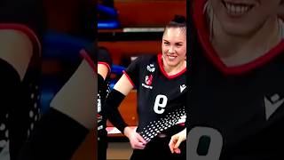 YULIA GERASIMOVA Viral video in the volleyball court  stadium [upl. by Amitaf]